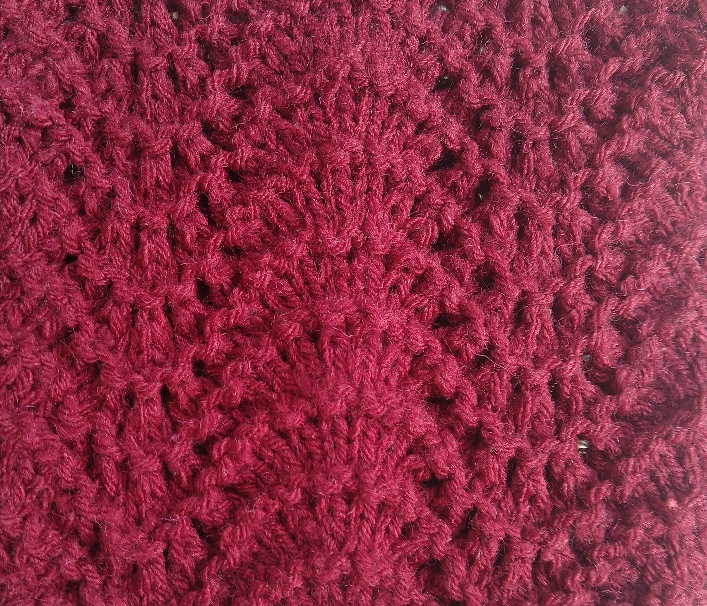 Old shale stitch pattern sample